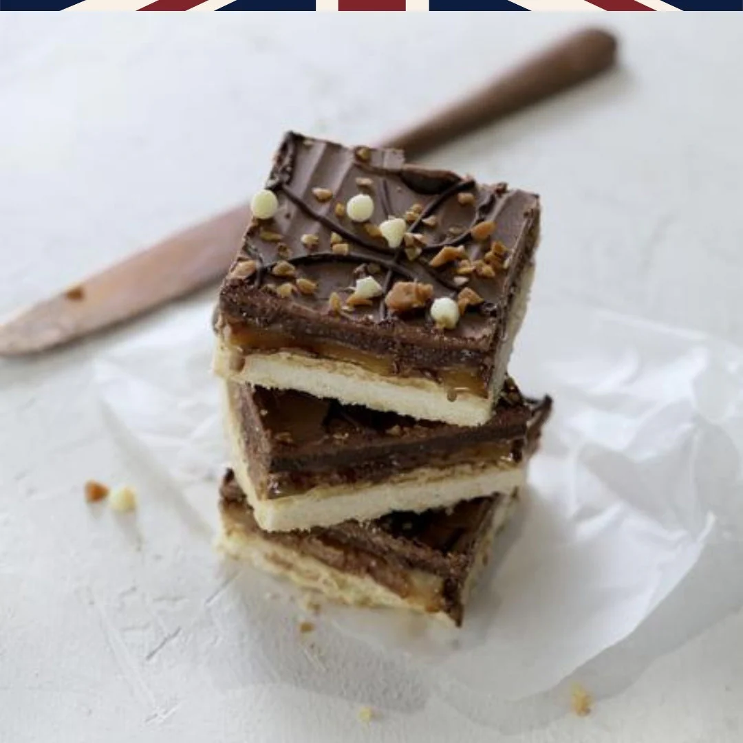 Best Ever Billionaire's Shortcake Tray Bake