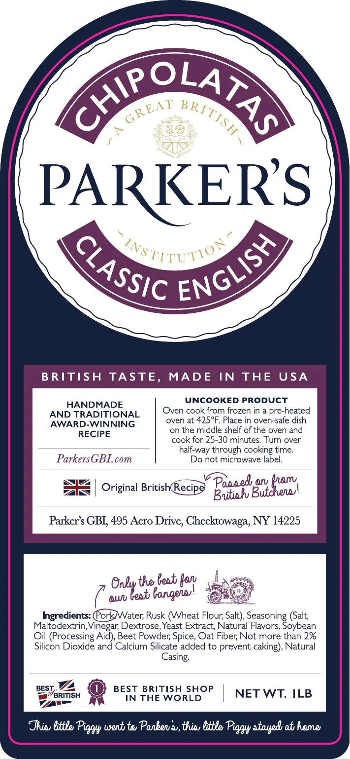 Classic English Chipolata Sausages - Image 2