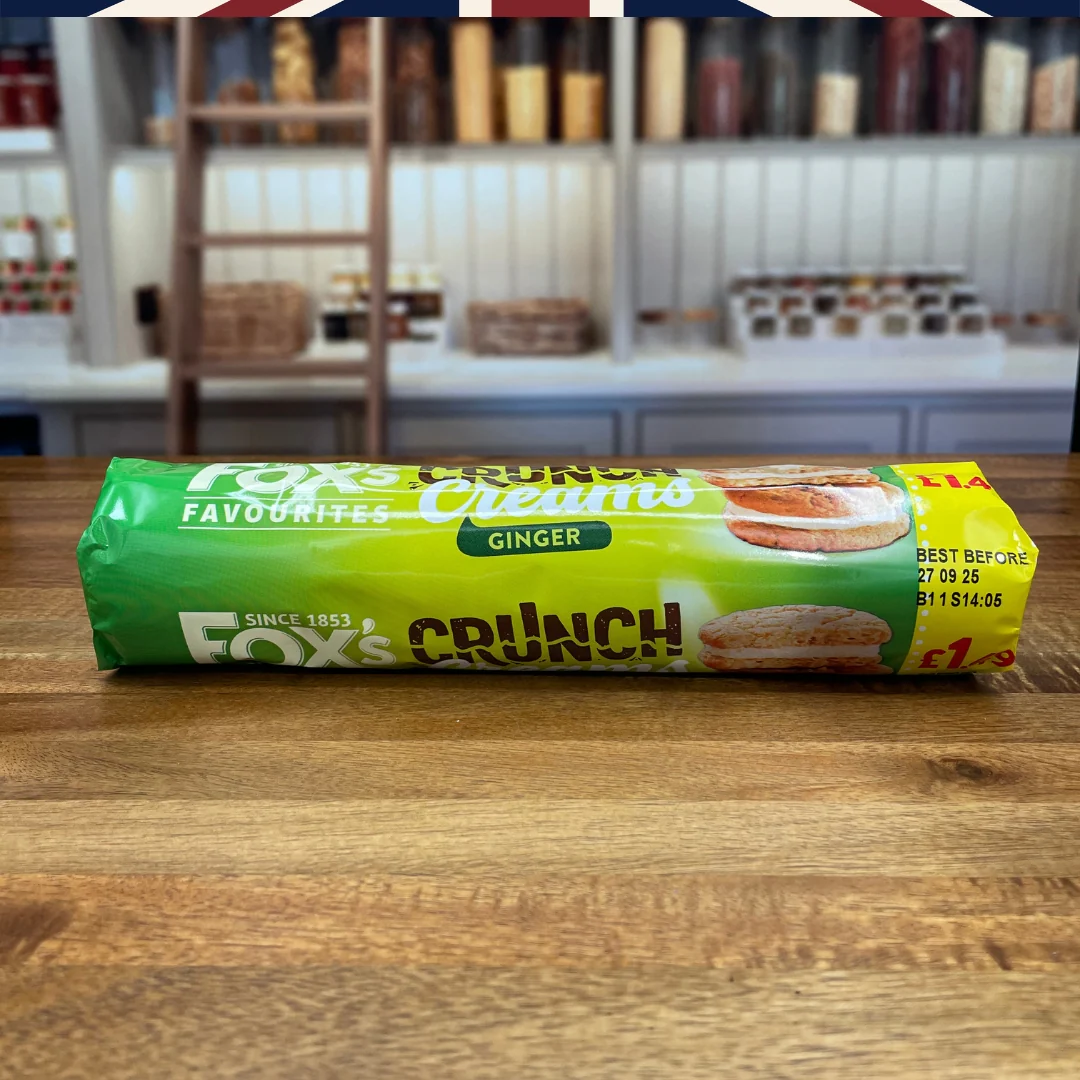 Foxs Ginger Crunch Cream Biscuit