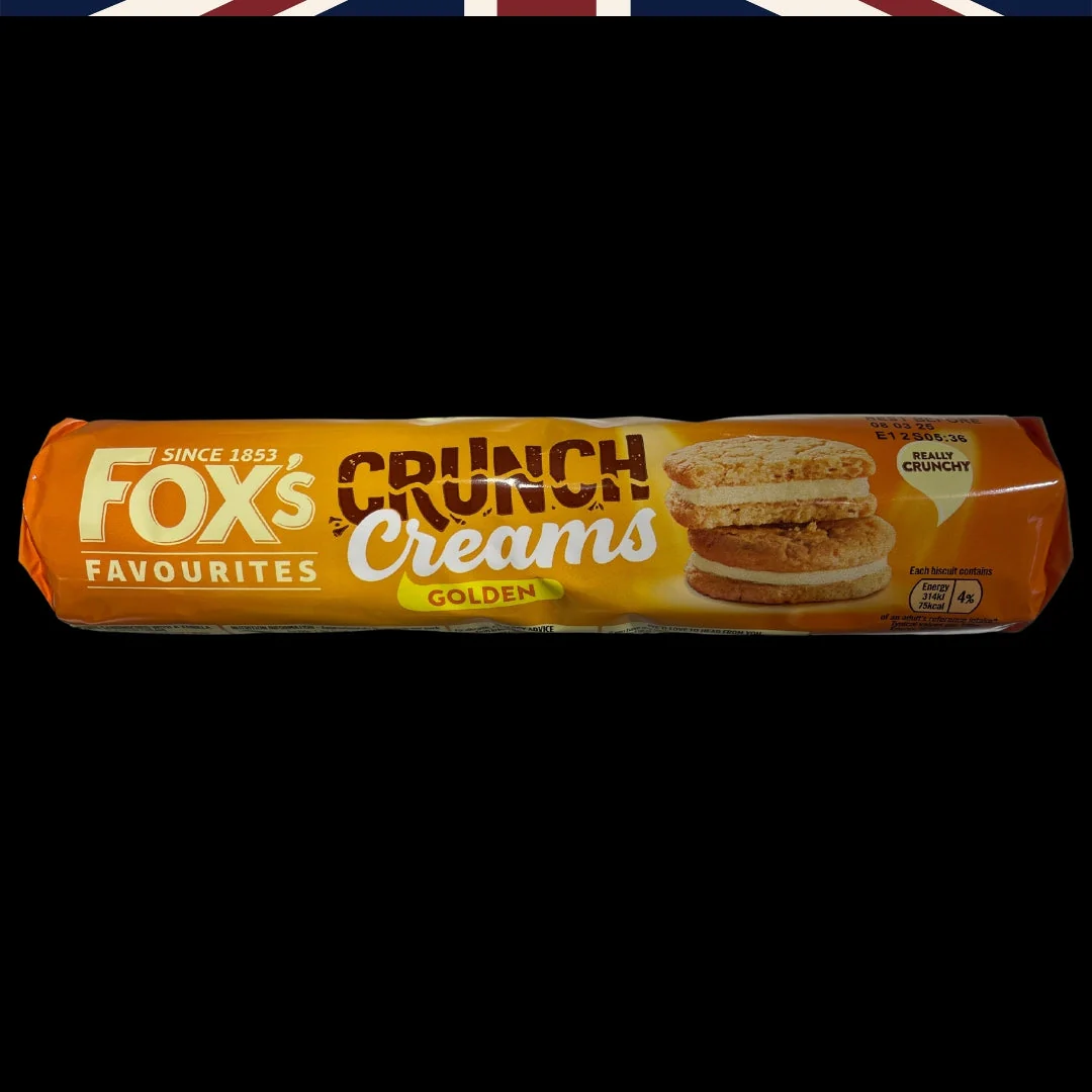 Foxs Golden Crunch Cream Biscuit - Image 2