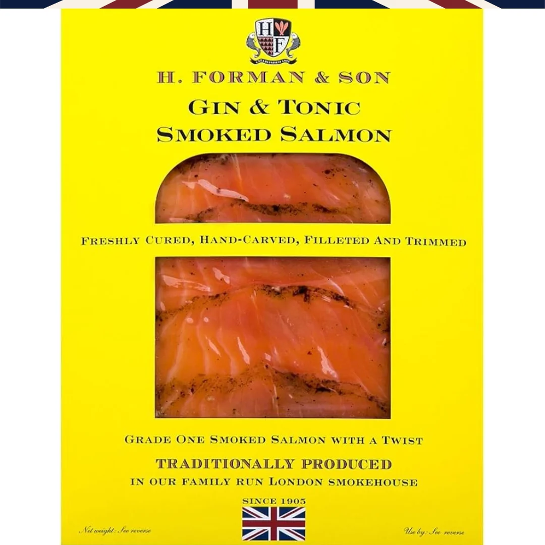 Gin and Tonic Smoked Salmon