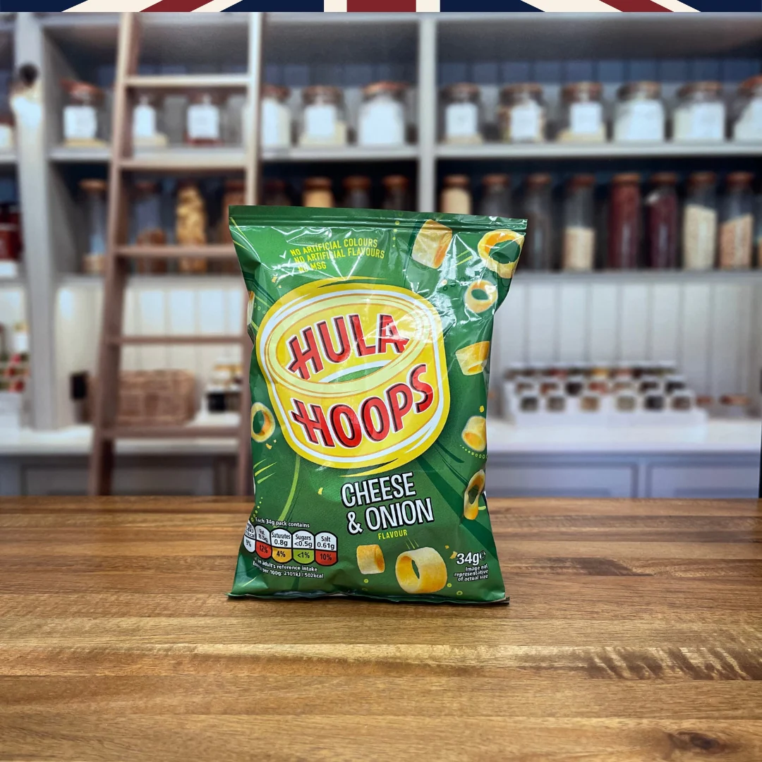 Hula Hoops Cheese and Onion Crisps