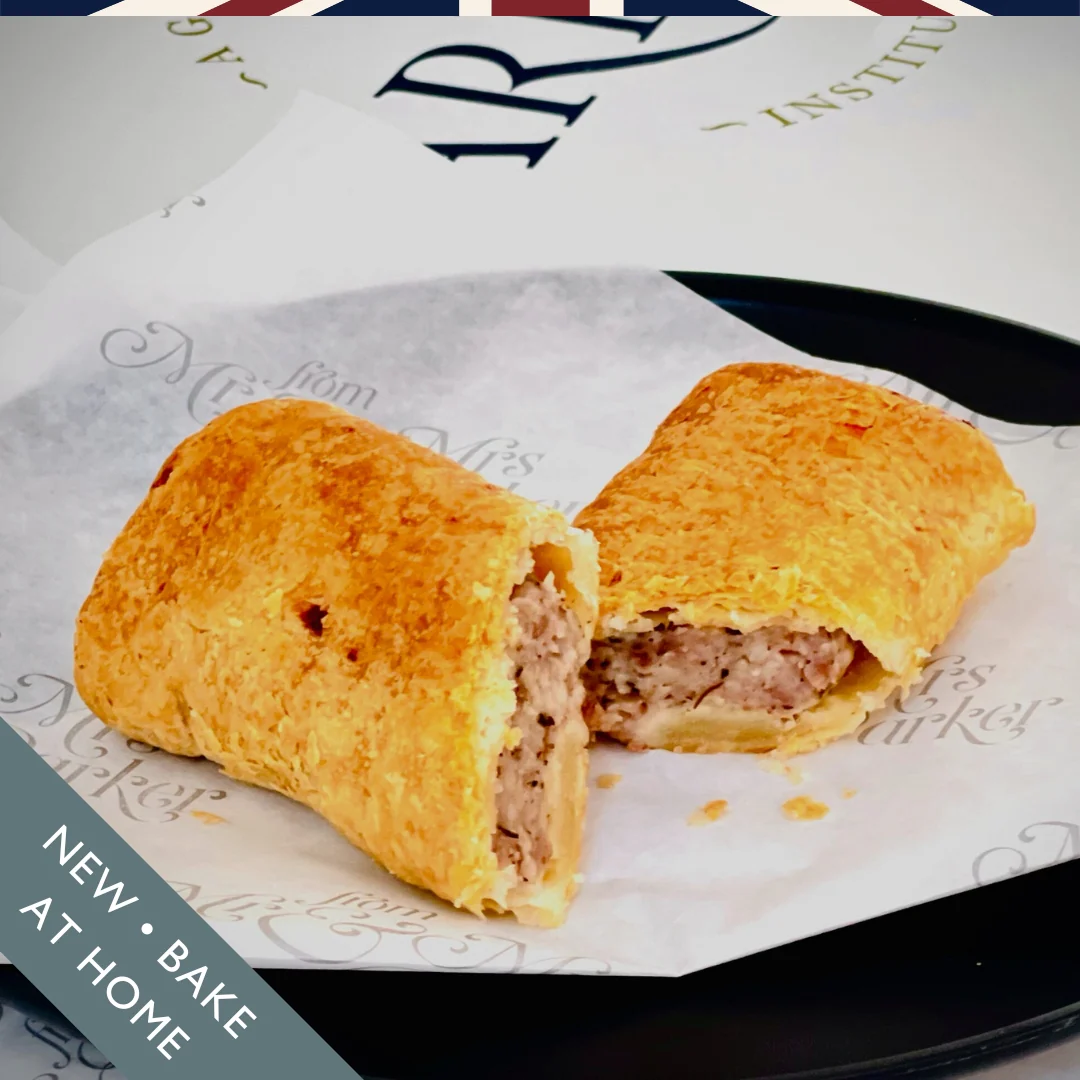 Jumbo Cheddar Sausage Rolls - Unbaked Twin Pack