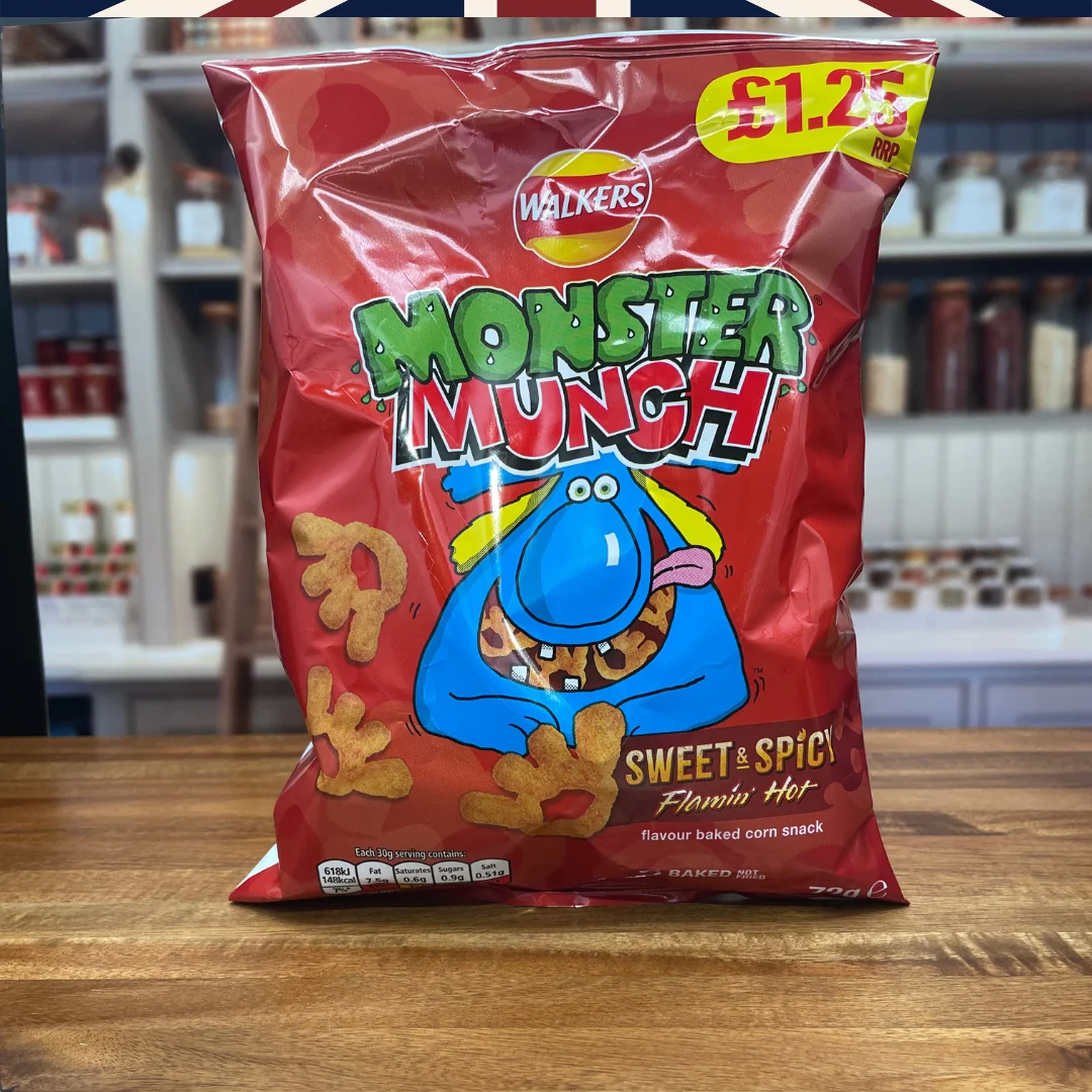 Monster Munch Flamin Hot Crisps