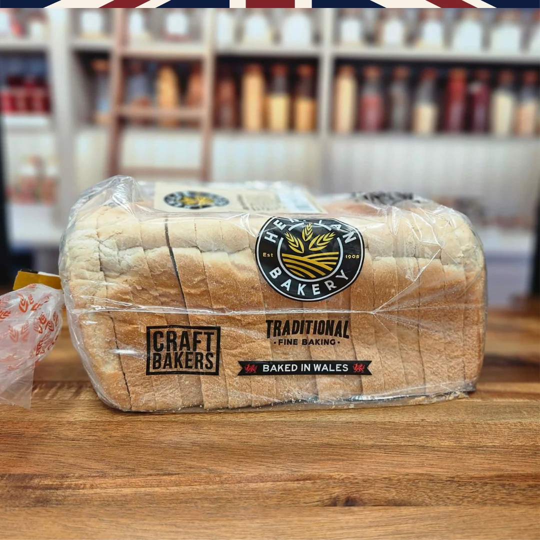 Sliced White Box Loaf Bread