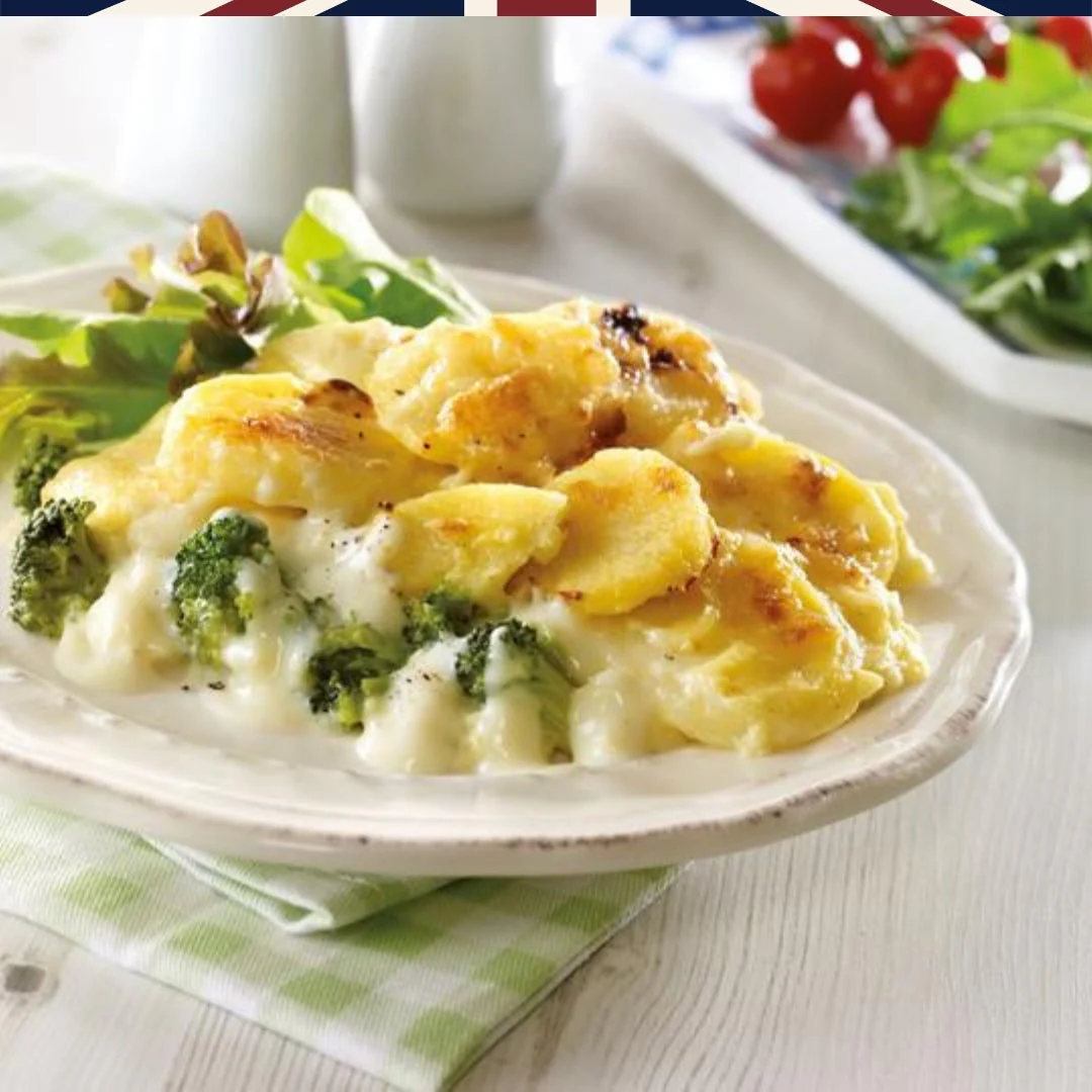 Vegetarian Broccoli Bake with Cream Cheese