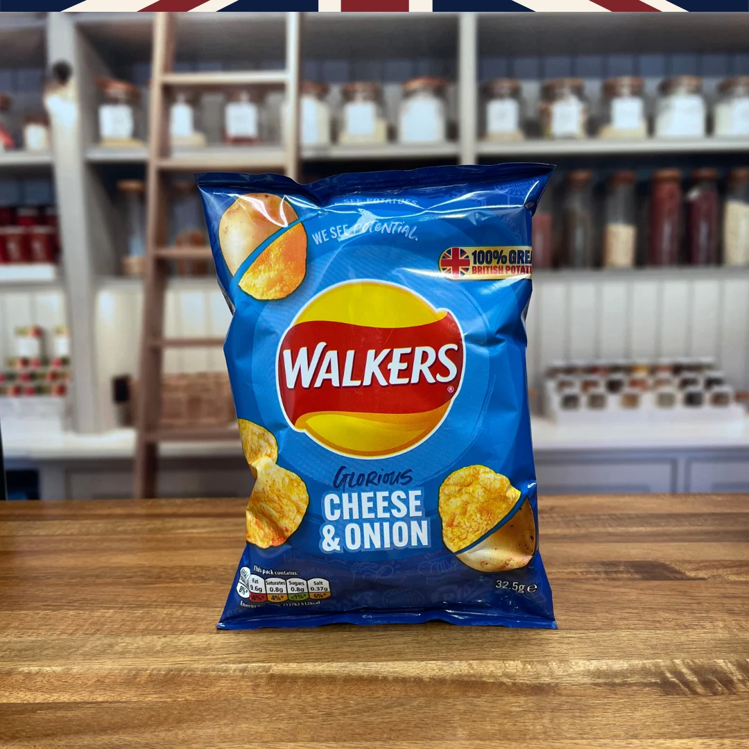 Walkers Cheese and Onion Crisps
